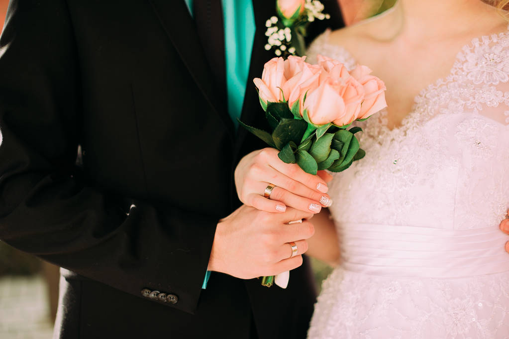 stock photo wedding bouquet flowers roses beautiful bouquet